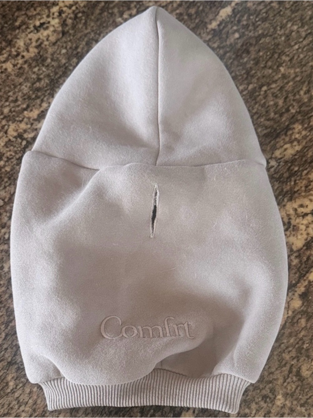 Comfort xsmall dog Light Gray Hoodie Shorts - Comfortable Pullover Style